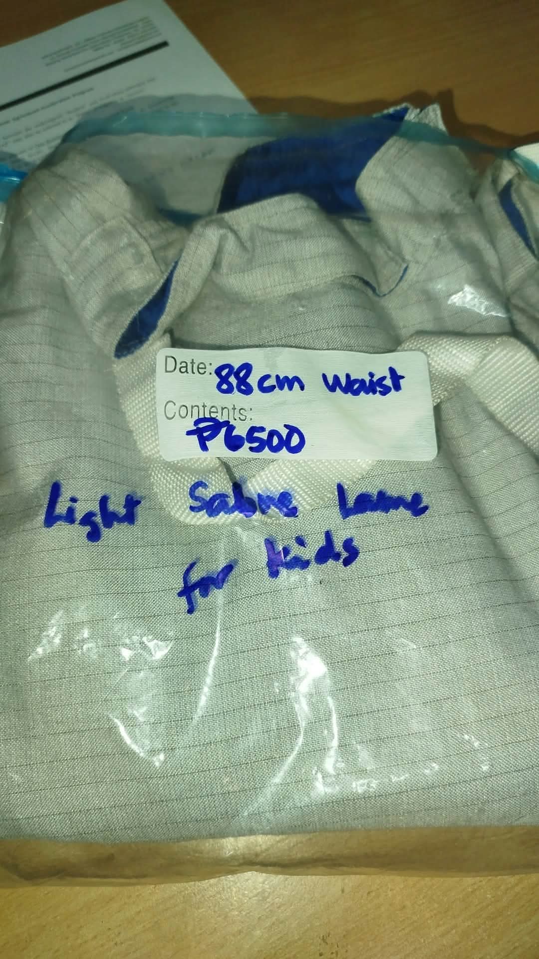 Saber Lame  -UltralightWa Washable thumbnail 2